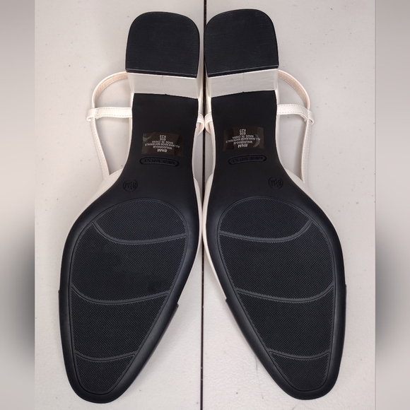 Nine West Nudora Women's Business Office Classic Slingback Cap Toe Block Heels - Picture 10 of 15